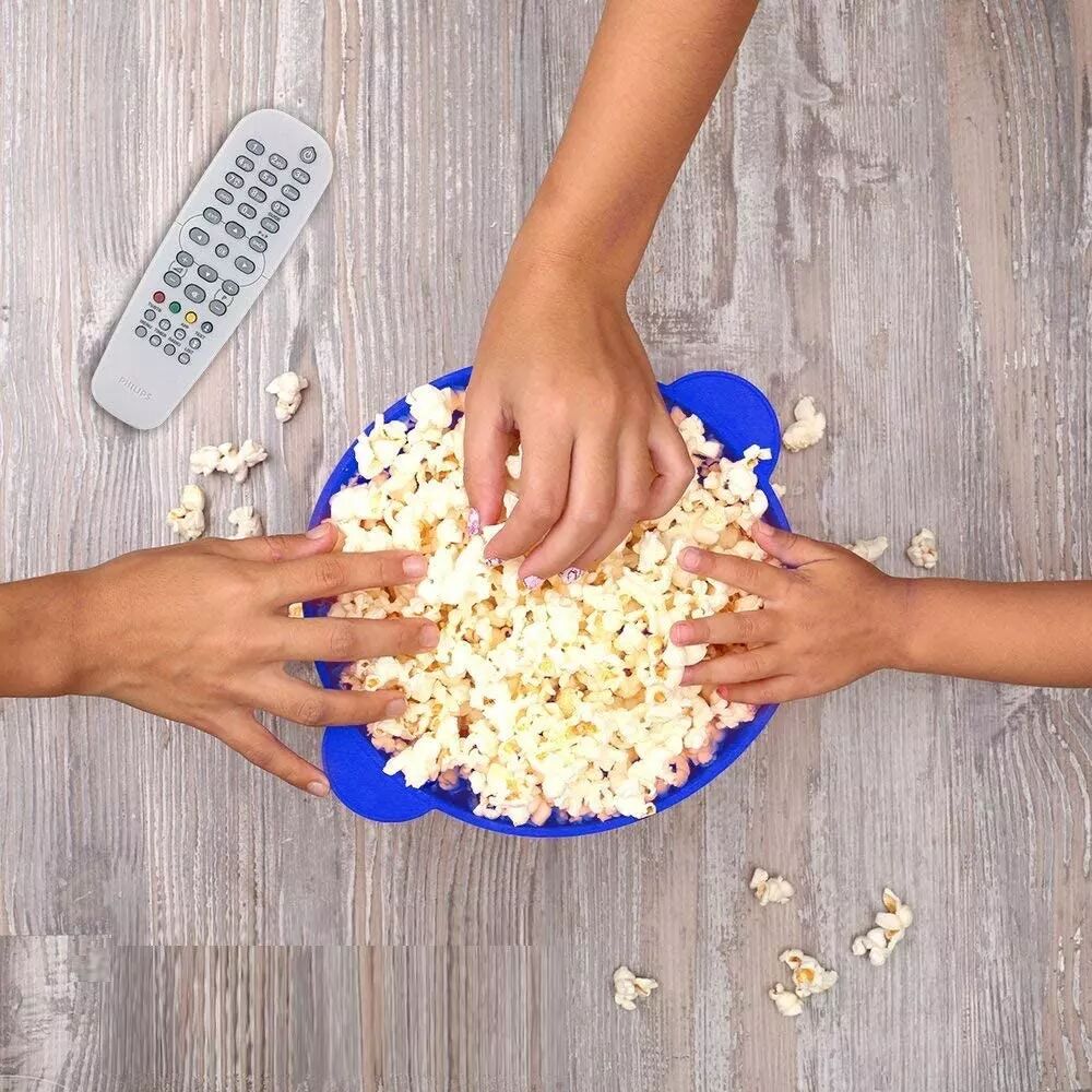 INF Bol à popcorn pliable en silicone