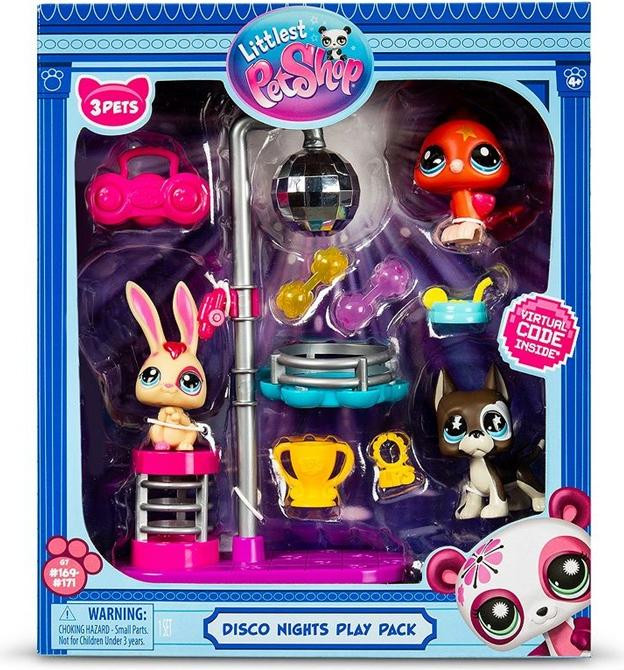 TM TOYS TMT LPS set S3 Disco met 3 LPS figuurtjes (LPS0063 en 06377)