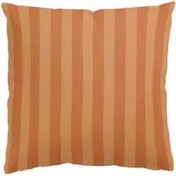 KISSENBEZUG Apricot Streifen 50/50 cm