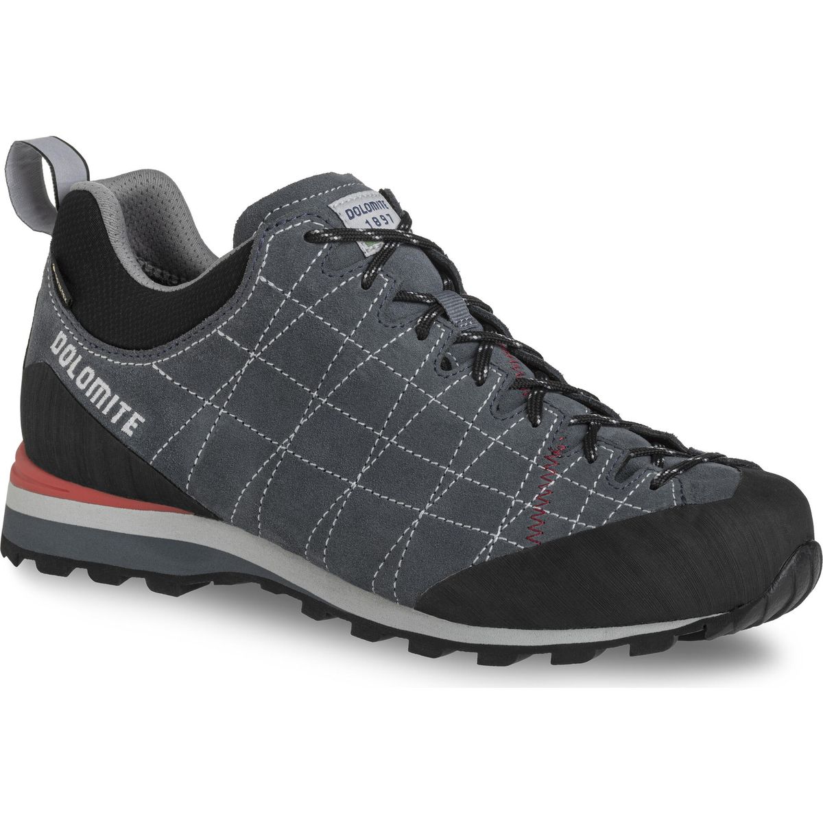 Dolomite Shoe Diagonal GTX storm grey/fiery red (1433) 4.5 2657811433007