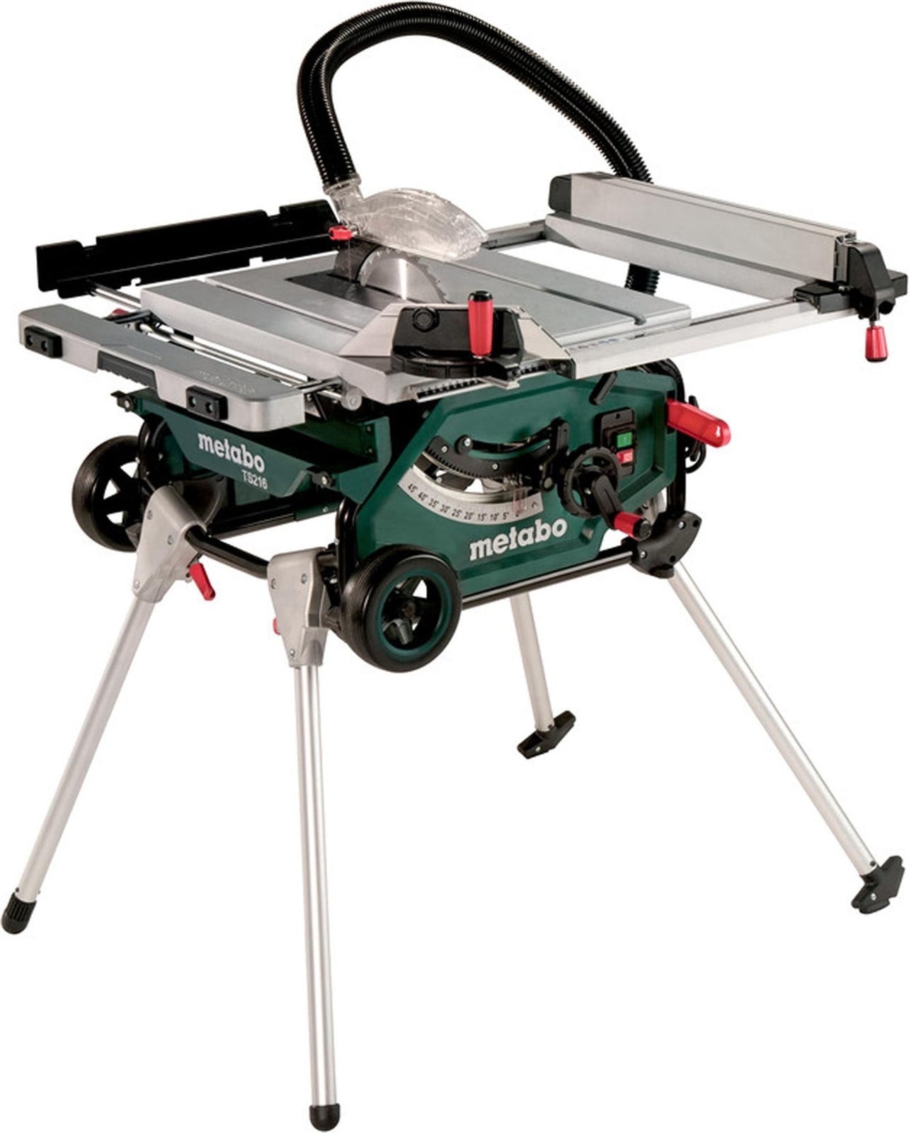 Metabo tafelcirkelzaag TS 216 met onderstel