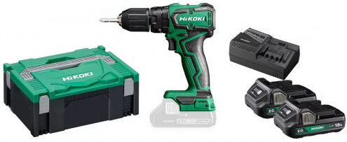 HiKOKI DV18DDWRZ Perceuse/visseuse sans fil (18V/2x2,0Ah)