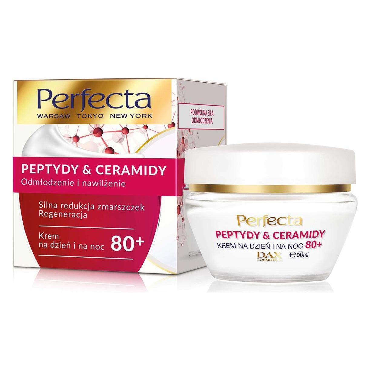 Perfecta Peptides & Ceramides 80+ anti-wrinkle face cream 50ml (50 ml, Tagescreme) (21056632)
