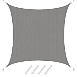 UV Sonnensegel Wasserdurchlässig 4x4 - Viereckig - Sonnenschutz Garten Terrasse