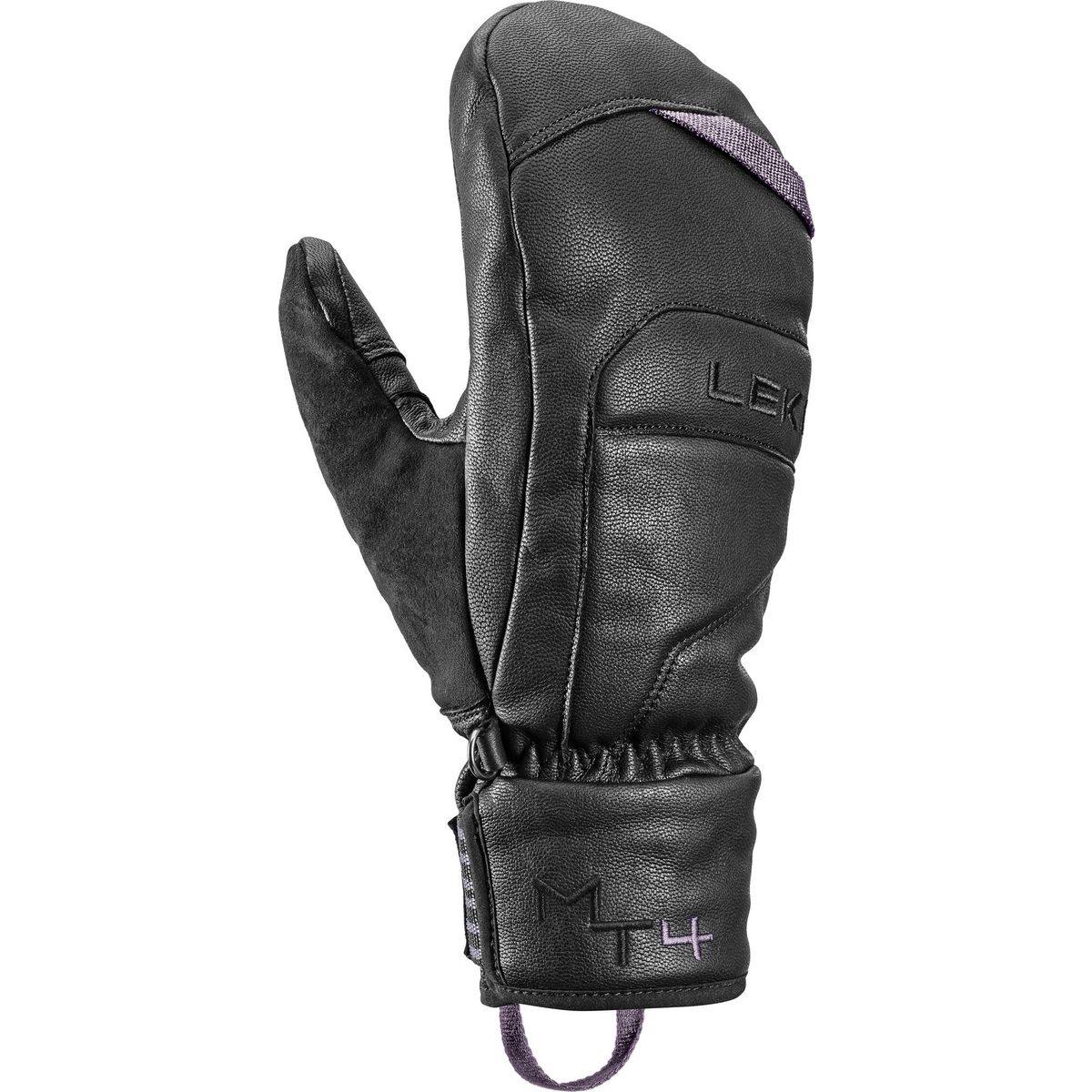LEKI Montera Prime Women Mitten black-blackberry gray (2) 8.0 655858502080