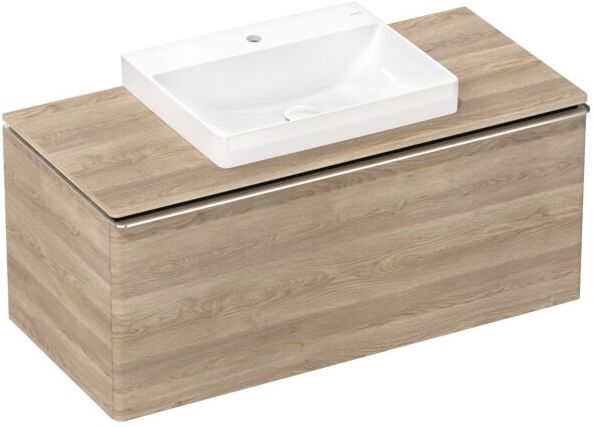 Hansgrohe Xelu Q Waschtischunterschrank 54064000 1180x485x550mm, Schubkasten, Eiche Natur, chrom