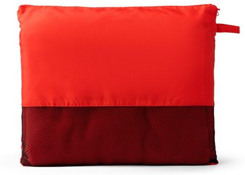 Couverture polaire publicitaire 200 g/m² avec housse Bering rouge TAILLE UNIQUE ADULTE