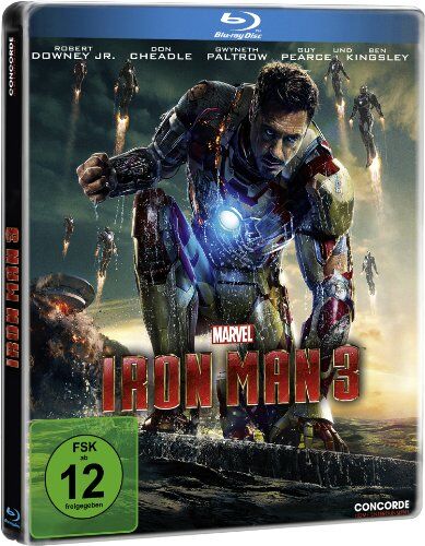 Shane Black - Iron Man 3 (Steelbook) [Blu-ray] [Limited Edition] - Preis vom 04.10.2026 03:51:26 h