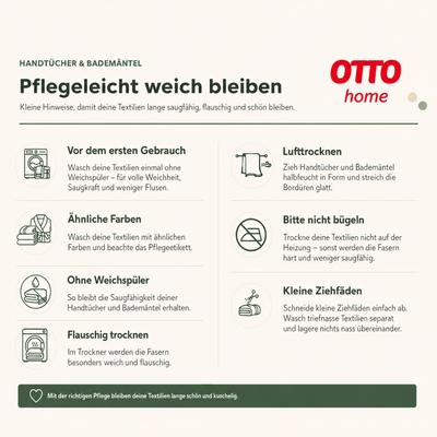 Handtuch Set OTTO HOME "Inga mit Struktur, Duschtücher, Handtücher, Gästetücher, Seiftücher", grün (grau), 10, Frottier, Frottier, Obermaterial: 100% Baumwolle, Handtuch-Sets, Strukturierte Handtücher mit Bordüre, 100% Baumwolle, einfarbig, weich