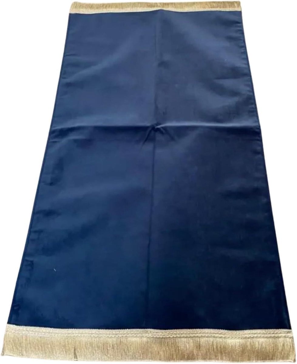Luxe Gebedskleed in Ottomaanse Stijl - Marineblauw - Oriental Design