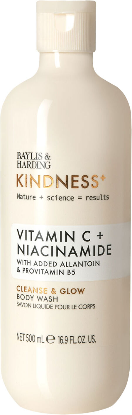 BAYLIS & HARDING Kindness+ Vitamin C+ Niacinamide Body Wash 500ml