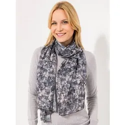 KIM & CO. Chiffon-Schal leicht transparent 166x66cm Druckauswahl