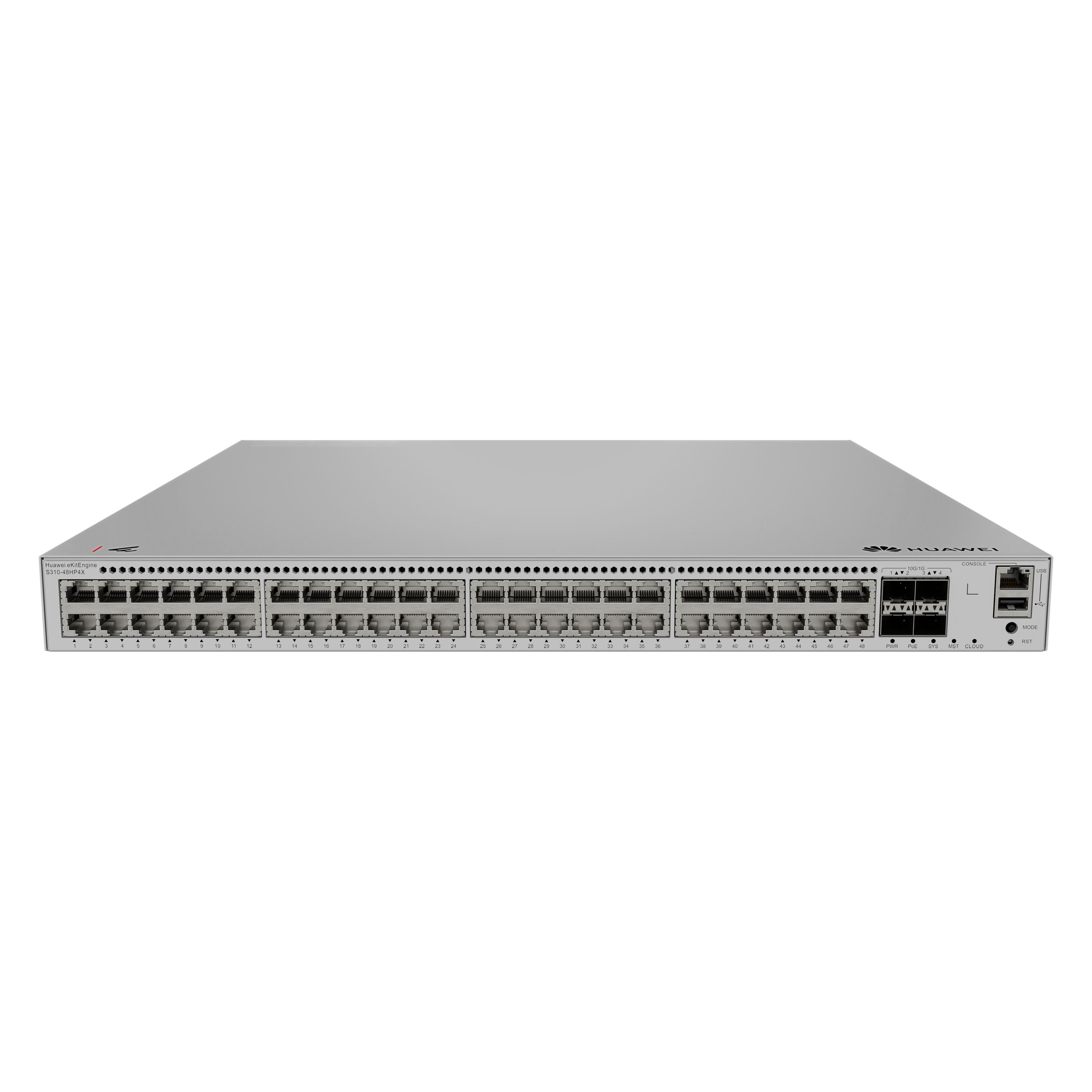 Huawei S310-48HP4X 48x10/100/1000BASE-T, S310-48HP4X (52 Ports) (98012566)