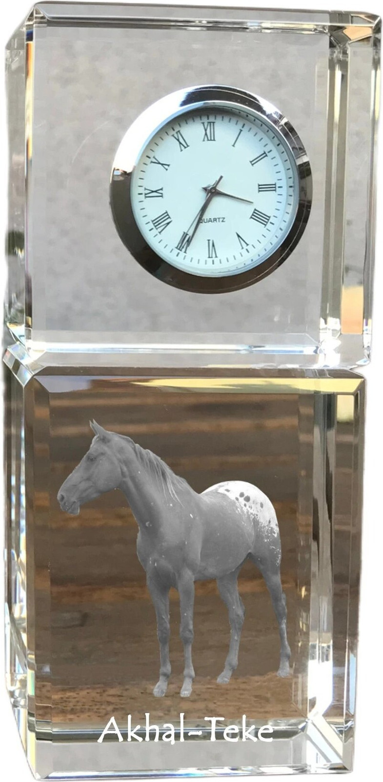 Art-Dog Klok Akhal-Teke voor op tafel