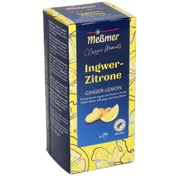 Meßmer 25 Beutel Kräutertee Classic Moments »Ingwer-Zitrone«