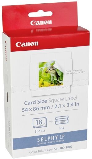 Canon Stickerpapier KC-18IS