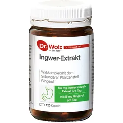 Ingwer Extrakt Dr. Wolz Kapseln