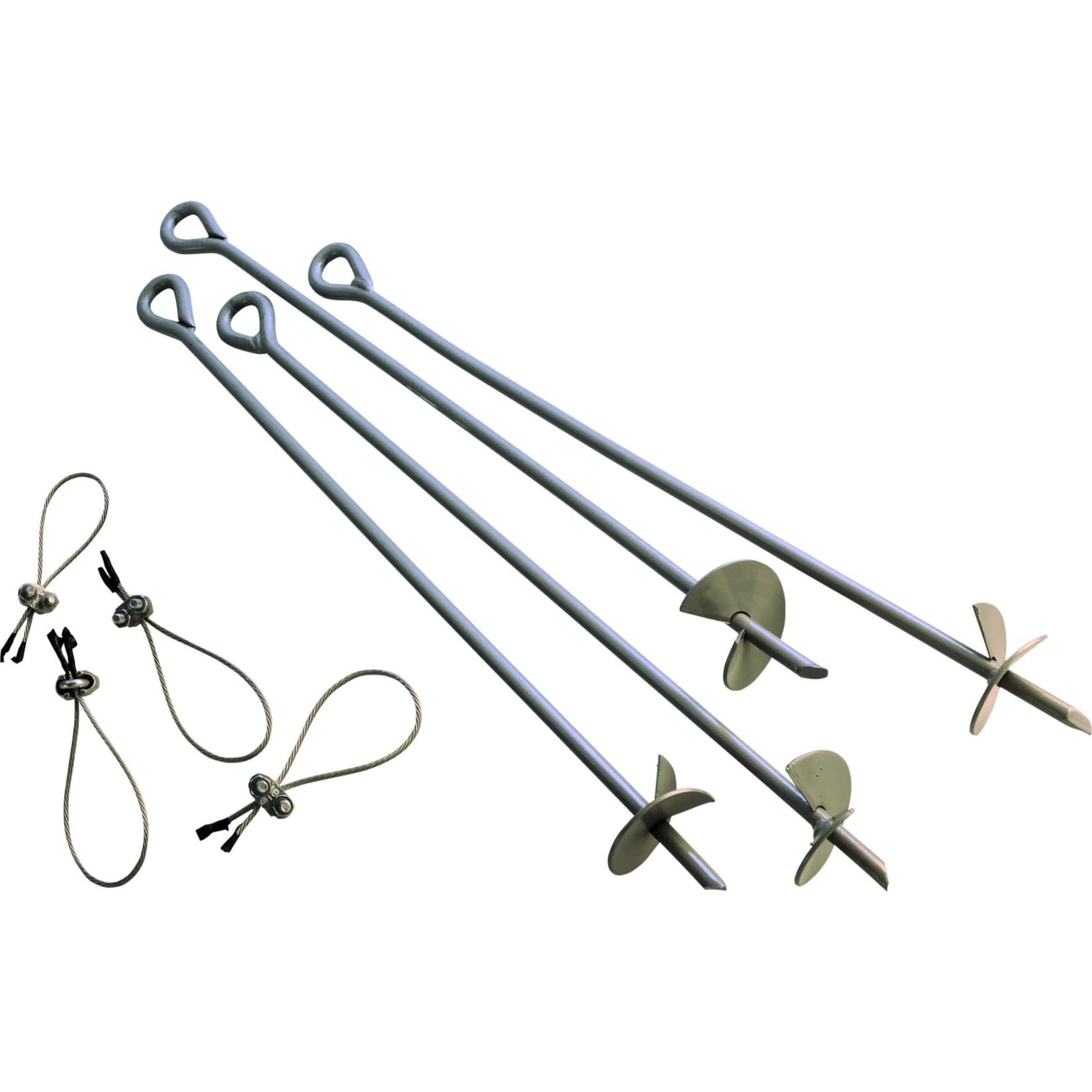 ShelterLogic Sturmanker 76,2 cm, 4 Stk.