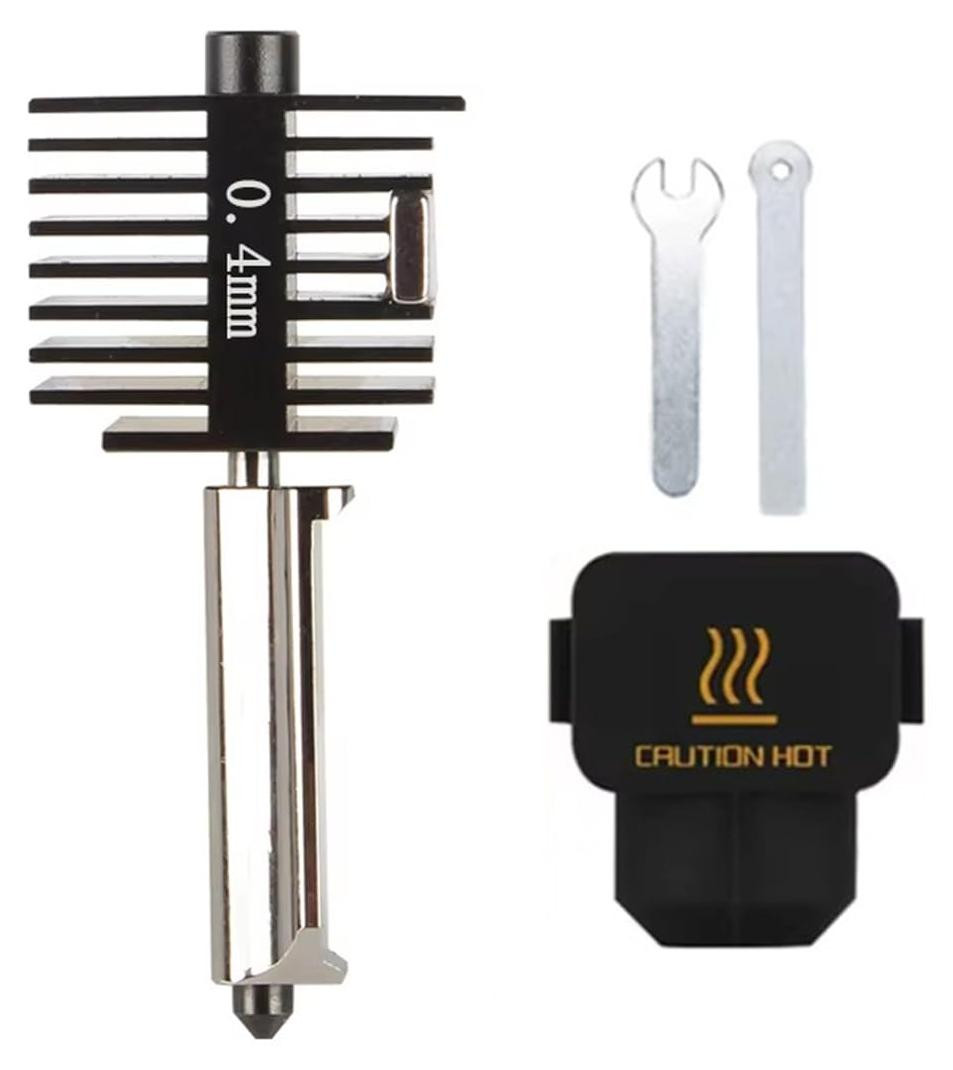 Dripio Hot-end kit met 0,4 mm hardstalen nozzle voor A1 en A1 Mini