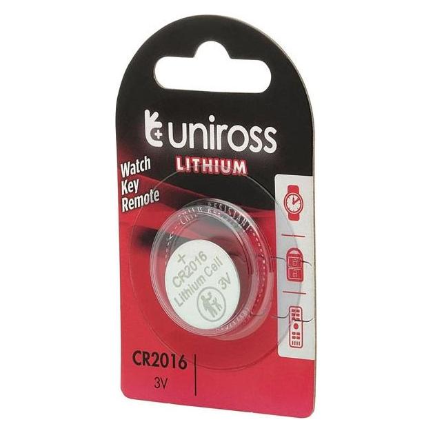 Uniross Lithium Button CR2032 3V - 1 pak (1 Stk., CR2032) (U1CR2032)