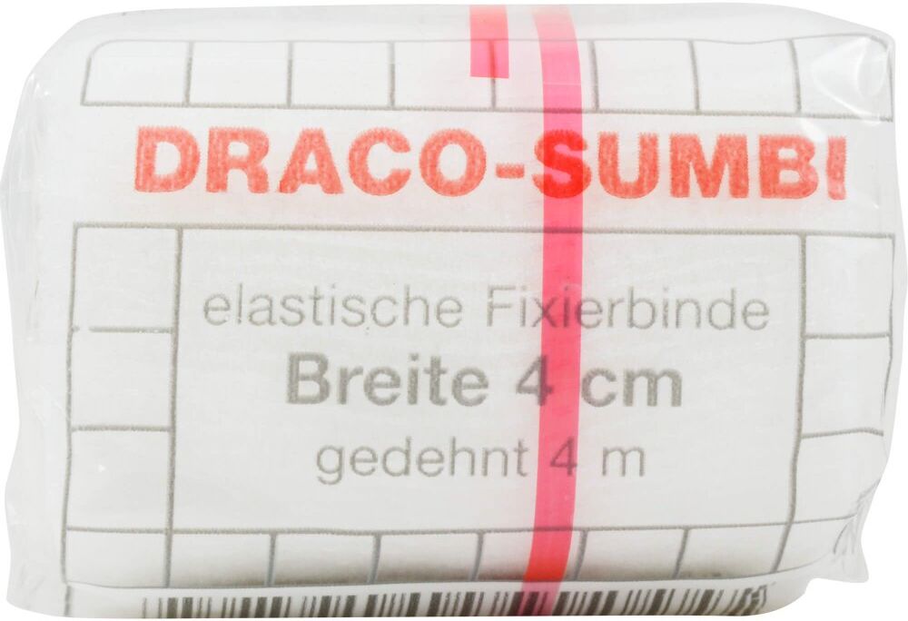 Dracosumbi Fixierbinde 4 cmx4 m weiss