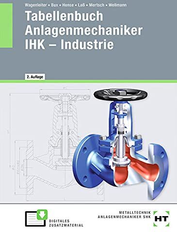 Hermann Bux - Tabellenbuch Anlagenmechaniker IHK - Industrie - Preis vom 19.10.2026 19:33:35 h
