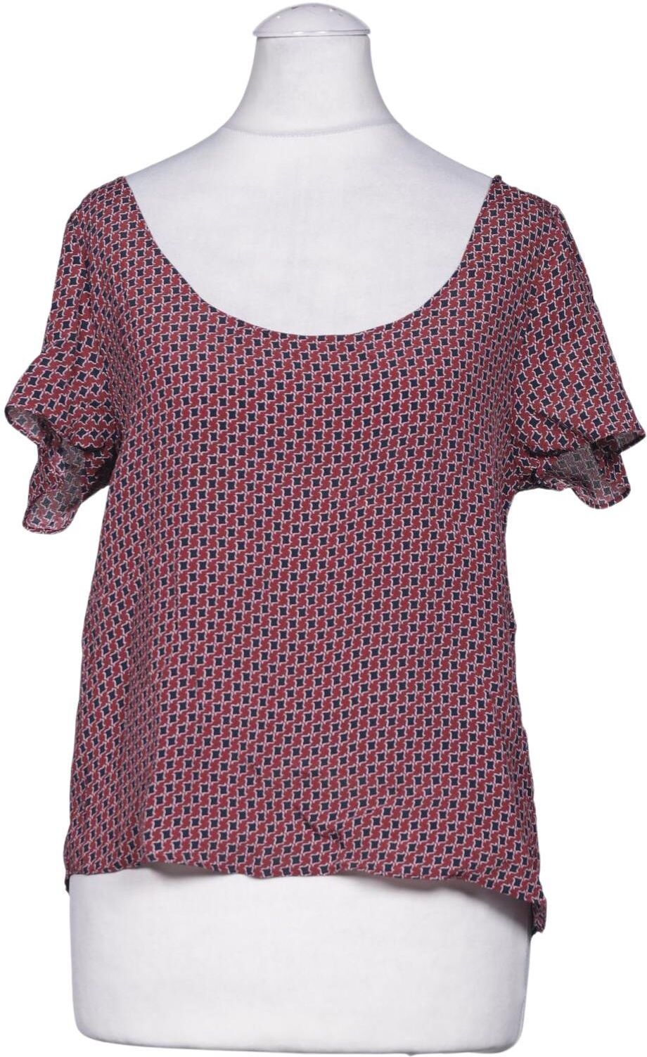 American Vintage Damen Bluse, Rot, Gr. S, Seide / Viskose - Second Hand