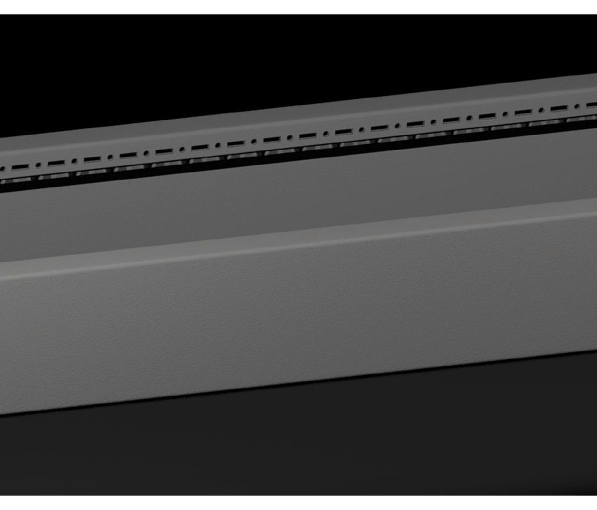 Rittal Sockel-Blende zijdelings 100 x 800 mm van staalplaat