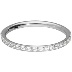 Titan Segmentring Clicker EINGEFASSTE KRISTALLE