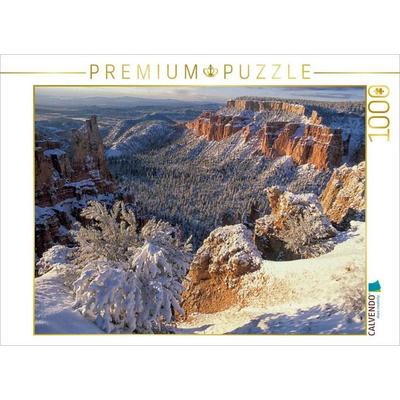 CALVENDO Puzzle Bryce Canyon National Park, Utah, USA im Winter | 1000 Teile Lege-Größe 64x48cm Foto-Puzzle für glückliche Stunden, Game von ,