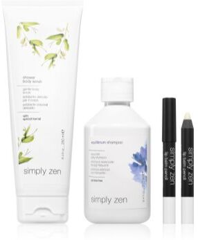 Simply Equilibrium Hair and Body Set coffret para corpo e cabelo . Equilibrium Hair and Body Set