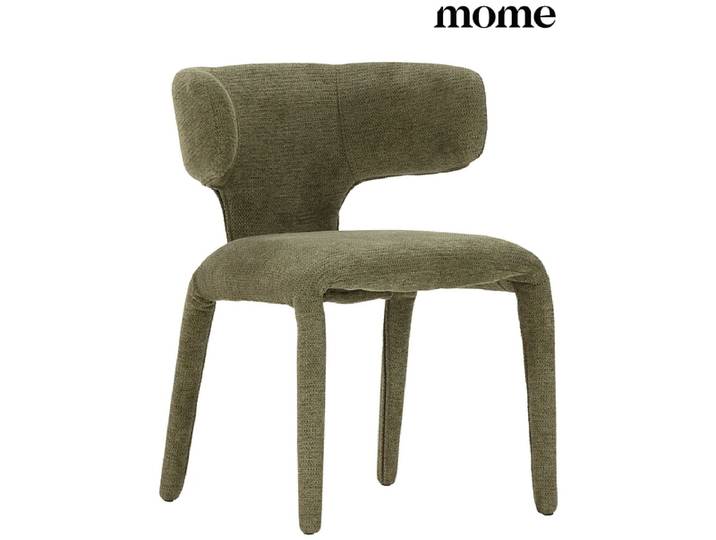 MOME Stuhl MACA Stoff grün