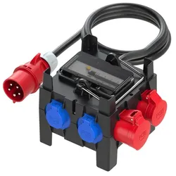 PCE 9030117 Mobilverteiler Kunststoff Baureihe IMST BV 32/5 16/5 3xSSD 2m5G4 Ea S IP44