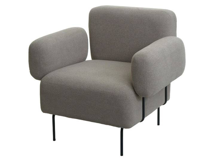 LOUNGE-SESSEL Grau