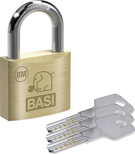 Basi BM5091-0050-0040 Vorhängeschloss gleichschließend Schlüsselschloss