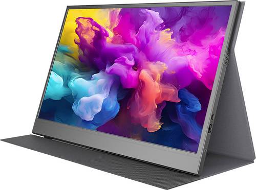 Denver PMO-15604 LED-Monitor EEK B (A - G) 39.6 cm (15.6 Zoll) 16:9 30 ms Mini HDMI, USB-C, Kopfhörer (3.5 mm Klinke) IPS LED