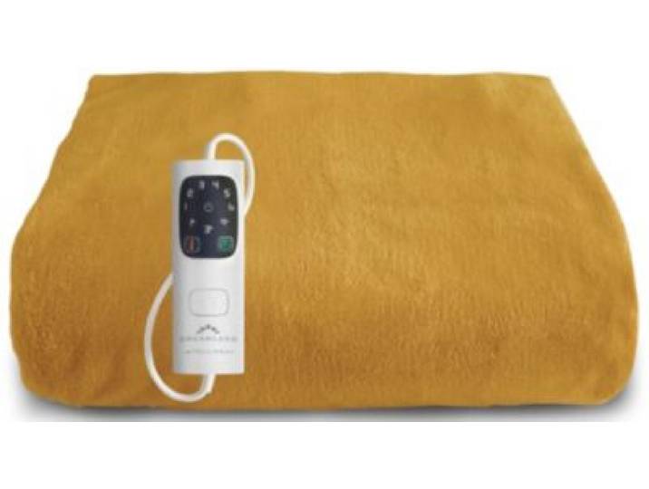Dreamland - Couverture Chauffante Snuggle Up Moutarde 6t 160x120