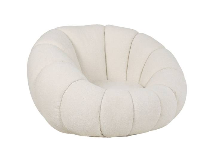 Sessel Sofina weiss Polyester B 104 T 104 H 64 cm