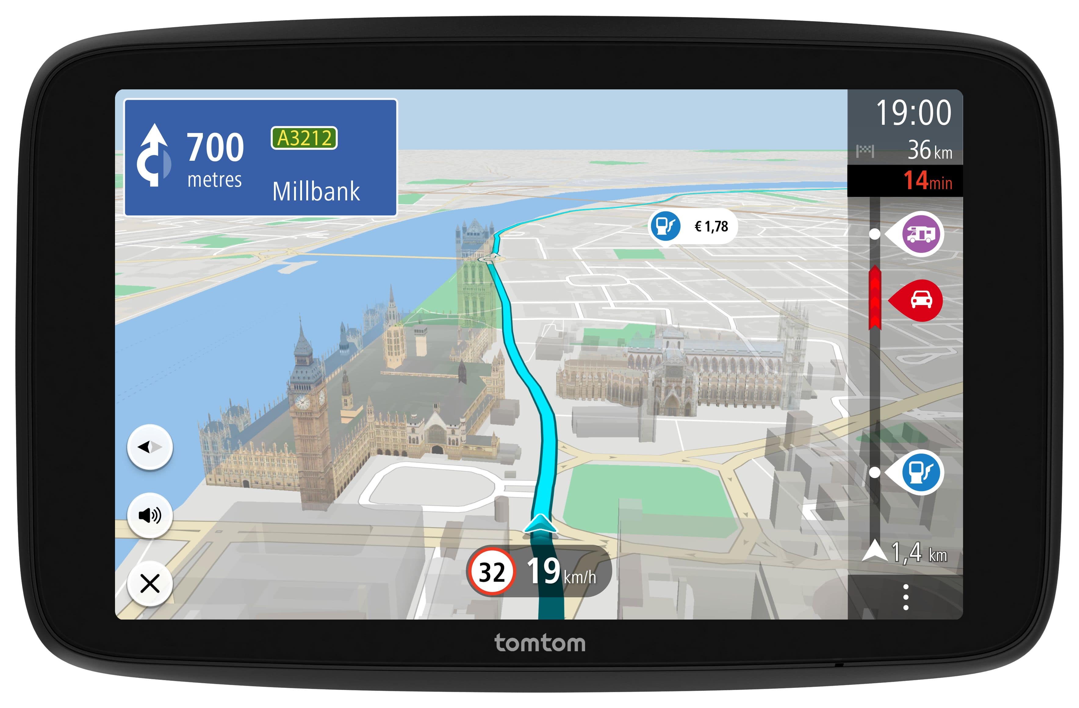 TomTom 17,8 cm (7 Zoll) Navigationsgerät 32 GB Welt Go Camper Max (2.Gen) 1YD7.002.30