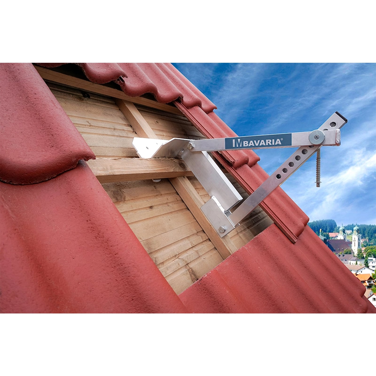 Mauderer Alutechnik Mauderer Bavaria RoofTool Dachbock mit Teleskopdiele L