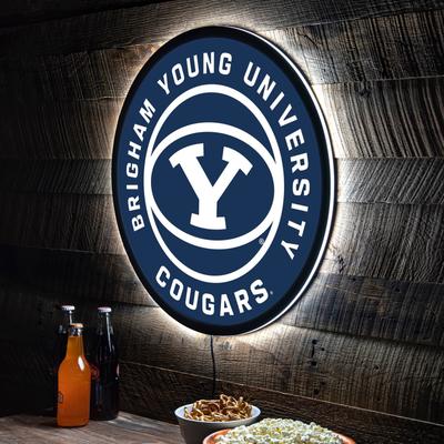 Evergreen Brigham Young University LED Lighted Sign