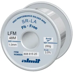 Almit Lötdraht, SR-LA SUPER LFM-48-M, 1,0 mm, 250 g, Lötgerät Zubehör