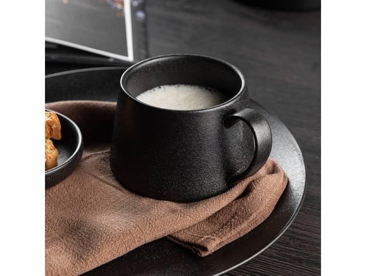 Tasses Wabi Sabi lot de 2 Ø 10cm Noir