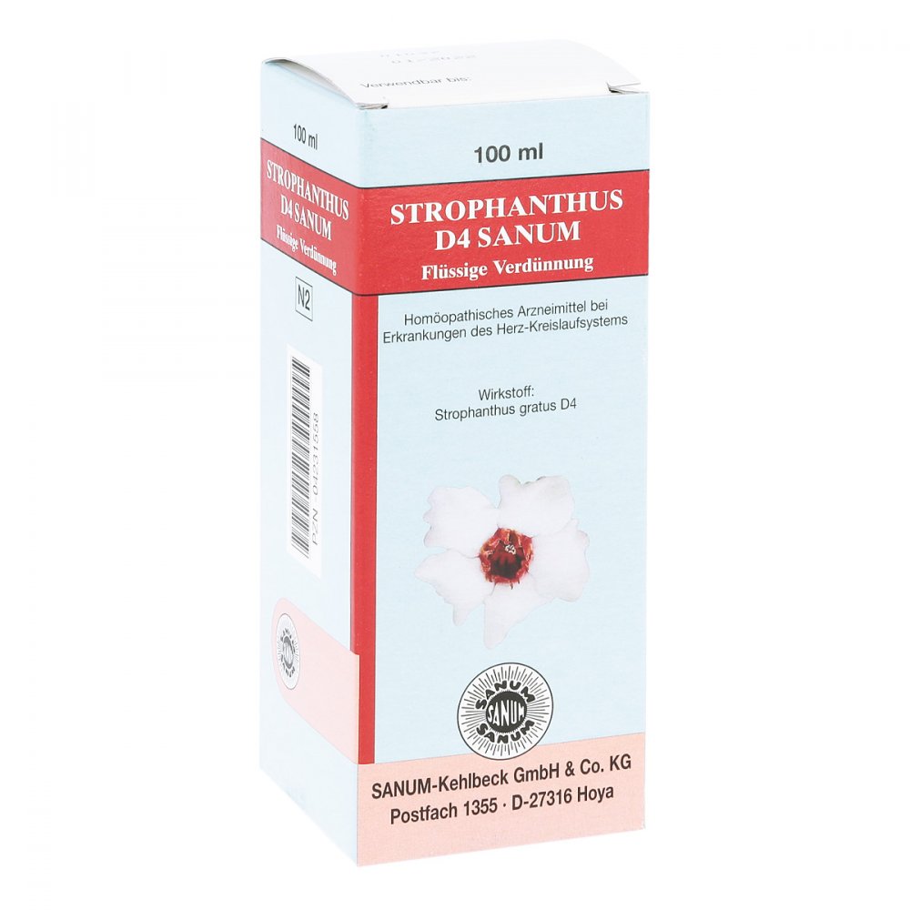 SANUM-KEHLBECK GmbH & Co. KG Strophanthus D4 Sanum Tropfen 04231558