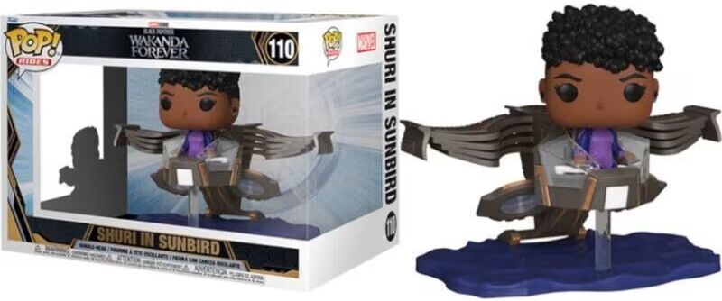 Funko Pop Super Deluxe Marvel Black Panther Wakanda Forever Shuri In Sunbird 63947 Talla Única Unisex
