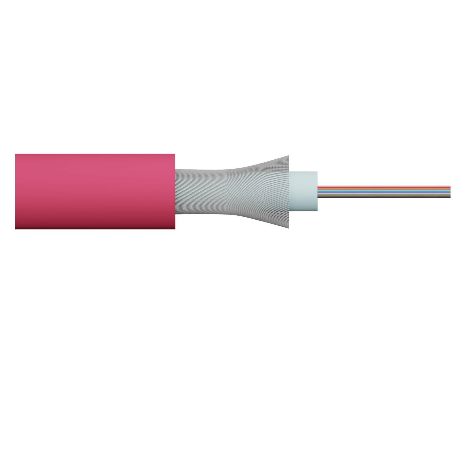 Link Glasfaserkabel 8 Fasern lose OM4 Anti-Nagetier (LKFIB8OM4B2)