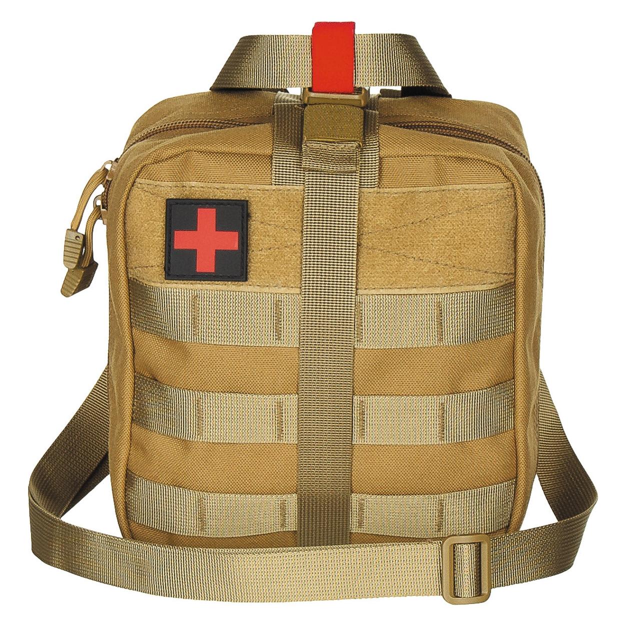 Mfh Tasche, Erste-Hilfe, gross, MOLLE, coyote tan (Erste Hilfe Set Zubehör) (39240461)