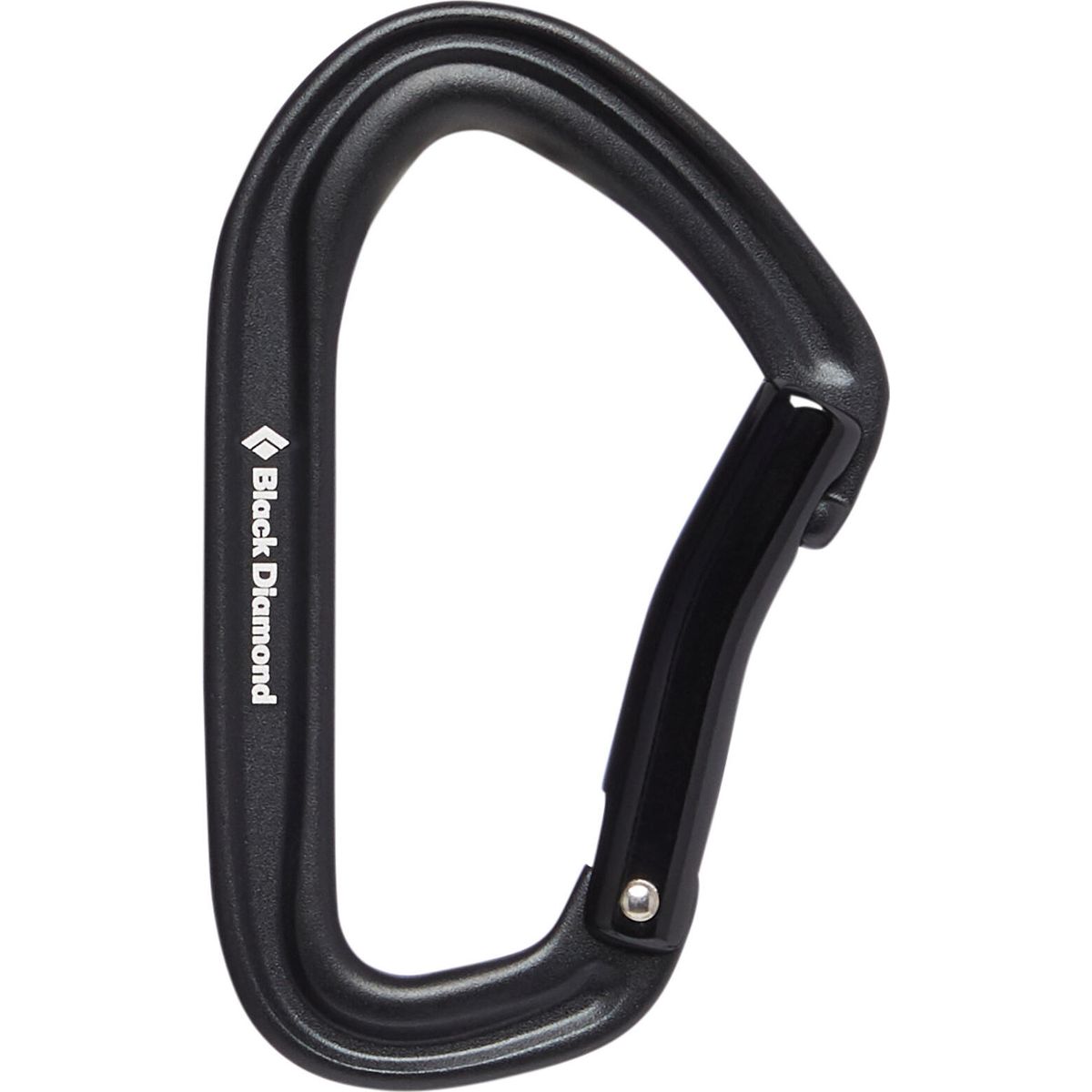 Black Diamond Hotforge Bent Gate Carabiner black (0002) ALL BD2101590002ALL1