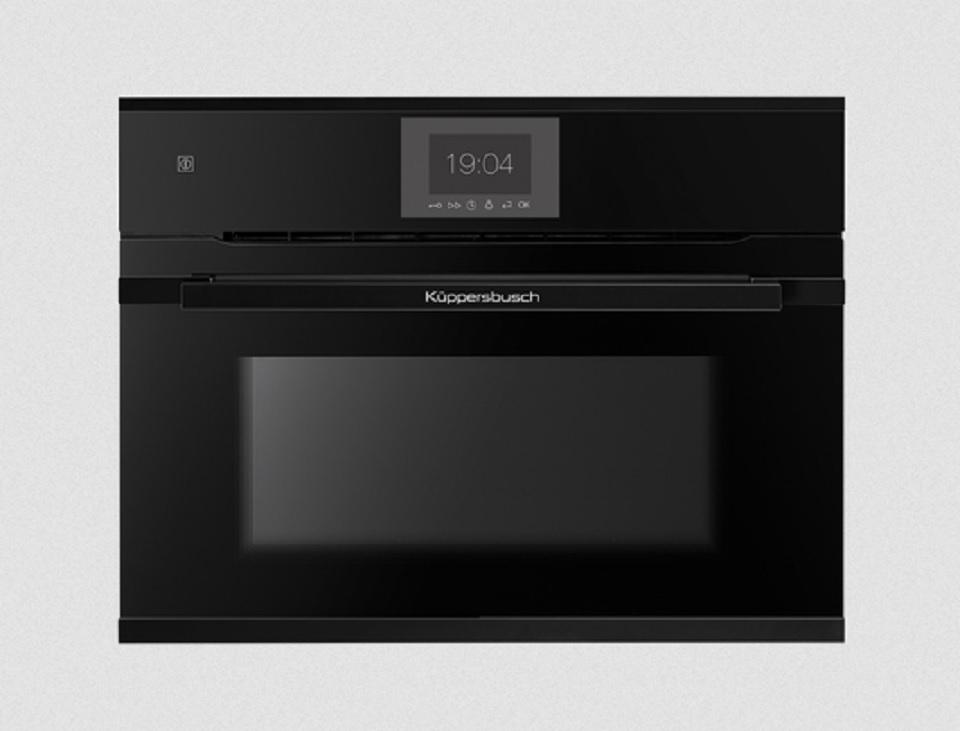 Küppersbusch Kompakt Pyrolyse-Backofen mit ökotherm, TFT Display, Black Velvet, CBP6550.0S