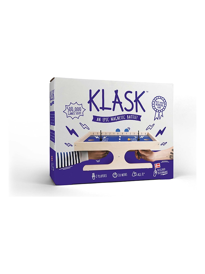 Game Factory Geschicklichkeitsspiel "Klask - multinliguale Version" - ab 8 Jahren - onesize